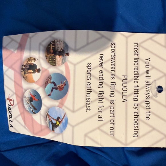 Pudolla Women's Blue Athletic Shorts - Picture 7 of 7